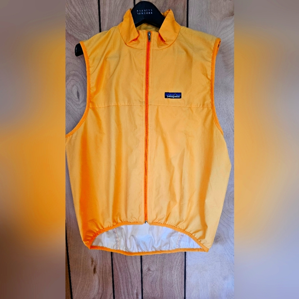 Patagonia Orange Sleeveless Vest
